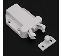10 unids Blanco Lindo Escarabajo Forma Gabinetes Puerta Rebounder Armario Touch Release Pestillos Push Open Catches Puertas Pestillos magnéticos para cajón