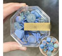 10 unids/caja Coreana Linda Bola Bandas de Goma para el Cabello para Bebé Niña Estrella Lazos Elásticos para el Cabello Niño Año Rojo Amor Cuerda para el Cabello Regalo de Joyería-color 5