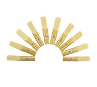 10 unids/caja de cañas para saxofón alto tradicional cañas fuerza 2.5 saxofón accesorios