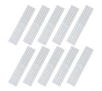 10 unids carpa pesca cebo tubos termorretráctiles Super Wraps Anti-mordedura Alimentador transparente PVC Material (S# 20 x 100mm)