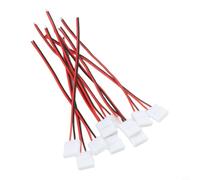 10 unids conector rápido para tiras LED 10mm 2 pines para smd 3528 5050 Gapless Joiner Kit sin alambre de corte blanco