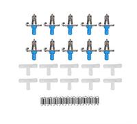 10 UNIDS Conejo Alimentador Automático Waterer Bebedero Animal Pezón Agua Doble Colgar Resortes Herramientas De Bebidas Suministros