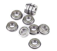 10 unids F688ZZ mini rodamientos de bolas de metal de metal doble brida blindada rodamientos rígidos de bolas para el motor 8 * 16 * 5 mm