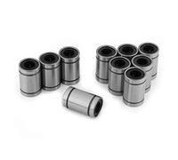 10 unids LM8UU 8mm Rodamiento de Bolas Lineal Doble Sellado Buje para 8mm Rod 3D Impresora CNC Partes