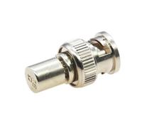 10 unids/lote 1W 50Ohm/75Ohm BNC macho terminación carga ficticia 50/75 Ohm terminador RF conector for CCTV(75 Ohm)