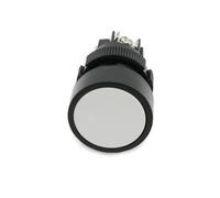 10 unids/lote 22mm momentáneo Mini interruptor de botón redondo tornillo redondo rojo verde azul NO + NC XB2-EA142 XB2-EA131 XB2-EA121(White-NO.NC)