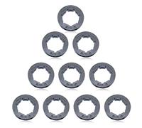 10 Unids/Lote 3/8 "7T 22mm Piñón de Borde de Cadena para Husqvarna 266 268 272 280 285 288 355 362 365 371 372XP 380 385XP Motosierra