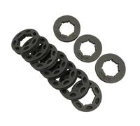 10 unids/lote 3/8 pulgadas 7T cadena de embrague tambor rueda dentada compatible con Hus-qvarna 50 51 55 254 154 Partner 350 351 piezas de motosierra
