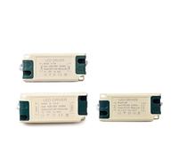 10 unids/lote 300mA controlador LED de corriente constante fuente de alimentación de AC85-265V con enchufe macho 3W 4-7W 24-36W IC for foco(3W External)
