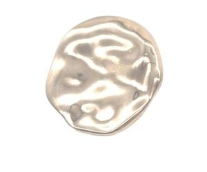 10 Unids/Lote 30Mm Botones Decorativos Grandes Botones Dorados Planos Irregulares, Oro 704, 30mm