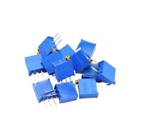 10 unids/lote 3296W potenciómetro recortador multivuelta 10R 20R 50R 100R 200R 500R 1K 2K 3K 5K 10K 20K 30K 50K 100K 200K 500K 1M 2M(100 Ohm)