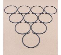10 unids/lote 47mm x 1,5mm anillos de anillo de pistón for Husqvarna 455, 455 Rancher motosierra herramienta de repuesto pieza 503289050