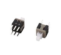 10 unids/lote 5,8x5,8 7x7 8x8 8,5x8,5mm auto bloqueo/auto reinicio interruptor de alimentación táctil Micro interruptores de botón de 6 pines(KFT-5.8,Self Locking)