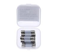 10 Unids/lote 5x20mm Fusible Cerámico De Soplado Rápido 250V 0.1A 0.25A 0.5A 1A 2A 2.5A 3A 3.15A 4A 5A 6A 6.3A 8A 10A 15A 16A 20A 30A(7A x 10pcs)