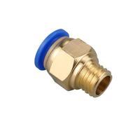 10 unids/lote accesorios roscados métricos conector neumático rápido PC8-M8 * 1 PC8-M10 * 1 PC8-M6 * 1 PC10-M10 * 1,5 PC10-M12 * 1,5(10mm to M10)