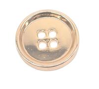 10 Unids/Lote Botón De Metal Plata Negro Oro Botón De Costura Para Chaqueta Seweat Abrigo Accesorios De Ropa, Oro 704, 25mm