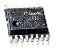10 unids/lote CS86552E CS86552 TSSOP-16 EQA16 2 × 20W función de extensión 40x ganancia