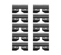 10 Unids/lote Cuchillas De Repuesto De Metal De Hoja De Acero Inoxidable Desmontable, Compatible Con Wahl, Compatible Con Oster, Cortaúñas For Perros A5, Corte Suave