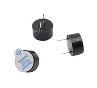 10 unids/lote DC5V 12065 zumbador de alarma activa dimensiones 12x6,5 MM alarma de zumbador continuo paso de Pin 7,5 MM 85dB 2700HZ