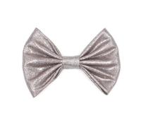 10 unids/lote de pasadores grandes desordenados 5 pulgadas, pinzas for el pelo con lazo brillante for sombreros, accesorios DIY para Tocados(Color19)