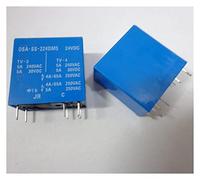 10 unids/lote DPST 5A 24V relé OSA-SS-224DM5 OSA-SH-224DM5 ~
