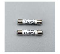 10 unids/lote F 400mA H 500V 6,3x32mm 189020 7006563 fusible cerámico de acción rápida