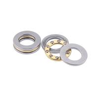 10 unids/lote F2-6M F2.5-6M F3-8M F5-10M F6-12M F7-15M F8-16M F10-18M F12-21M Mini 3-en-1 plano Axial rodamiento de bolas rodamiento de empuje(F10-17M 10x17x5)