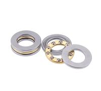 10 unids/lote F2-6M F2.5-6M F3-8M F5-10M F6-12M F7-15M F8-16M F10-18M F12-21M Mini 3-en-1 plano Axial rodamiento de bolas rodamiento de empuje(F2-6M 2x6x3)