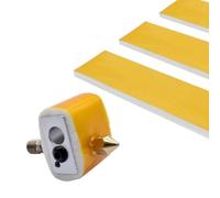 10 unids/Lote Impresora 3D Piezas de protección calentada Bloque de calefacción Boquilla de Extremo Caliente Aislamiento térmico algodón 72 * 20 * 3mm Compatible con extrusora MK8 MK9.