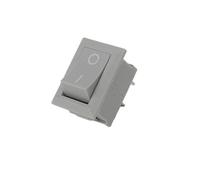10 unids/lote KCD11 2 pines 10x15mm interruptor de botón SPST 3A 250V AC interruptor basculante de encendido/apagado a presión(2Pin Red Black)