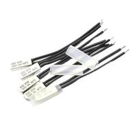 10 unids/lote KSD9700 normalmente cerrado o abierto 5A 250V 15 ℃-150 ℃ grados Celsius termostato Protector térmico fusibles interruptor de temperatura(NO,55℃)