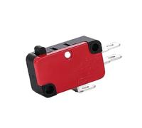 10 unids/lote microinterruptor grande V-15-1C25, horno microondas de V-15-IC25 de punto plateado, interruptor de contacto, interruptor táctil de punto de cobre