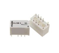 10 unids/lote NA12W-K NA5W-K NA24W-K A12W-K A24W-K 2 forma C DPDT relé de potencia 5V 12V 24V 2A 8PIN 250VAC 220VDC(NA12W-K)