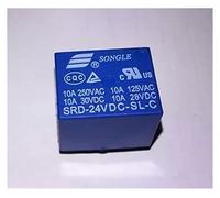 10 unids/lote relé de potencia 24 V CC T73-24 SRD-24VDC-SL-C