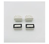 10 unids/lote relé de señal ultrapequeño HFD3-V/5 12 24 5V 12V 24V 0.5A 8PIN dos juegos conversión(V24)