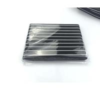 10 unids/lote rombo media luna doble cara limas de uñas buffer 100/180 pulido pulido manicura pedicura pulidores de uñas herramientas de archivo-negro 2