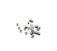 10 unids/lote serie MR MR52ZZ MR63ZZ MR85ZZ MR95ZZ MR138ZZ MR137ZZ MR74ZZ MR105ZZ rodamientos de bolas blindados de Metal MR128ZZ(Mr63zz 3x6x25mm)