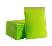 10 unids/lote sobres acolchados autosellados sobres de burbujas de polietileno sobres acolchados bolsas de regalo bolsas de sobres de embalaje coloridas para libros-verde-25 * 30cm