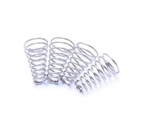 10 unids/lote SUS304 Torre Pagoda resorte 0,5mm alambre pequeño resorte de compresión de presión cónica Muelles Metálicos (Size : 10pcs 0.8 * 8-16 * 20mm)