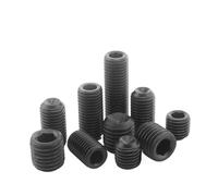 10 unids/lote tornillo de fijación de punta de copa sin cabeza M2 .5 M3 M4 M5 M6 M8 M10 acero al carbono hexagonal dureza 12,9(6mm x10pcs,M6)