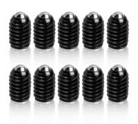 10 Unids M4 Tornillo Rosca Bola, Tornillos De Punta De Bola, Bola émbolo Conjunto Hexagonal, Bola émbolo Resorte De Acero Para Fijación Con Bola De Resorte (M4*8)