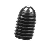 10 unids M8 Hexagonal Bola de bola Émbolos de resorte Tornillo de rosca Tornillo de bola Émbolo Fuerza de acero al carbono Émbolo de bola(M8*12(10PCS))