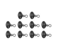 10 Unids/Paquete Giratorios De Pesca, Giratorios De Línea Cruzada Y Polea En Forma De Cuenta En T Plataforma Deslizante Giratorios Giratorios Anzuelos De Pesca, Aparejos De Pesca Correr Cuentas Desliz