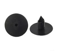 10 unids para protección contra salpicaduras clips para Renault para Clio Mk2 Mk3 rueda arco Liner retenedores se adapta 10mm agujero cabeza ancho 35mm OEM 7703077435