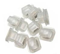 10 unids plástico blanco moldura puerta moldura clips ojales para BMW 3 Series E46 E90 E91 E92 E93 E53 exterior cuerpo panel retenedor sujetador conjunto