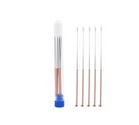 10 unids/set 0,2mm-1,0mm agujas de limpieza boquilla impresora 3D for herramienta pieza extremo caliente(0.5mm 10pcs)