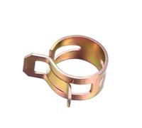 10 unids/set 5-16mm Clips de resorte sujetador abrazaderas de tubo galvanizado de acero inoxidable línea de aceite combustible manguera de agua accesorios for automóviles(14mm)