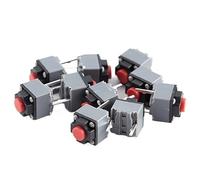 10 unids/set botón de silencio interruptor silencioso 6X6X7,3 MM