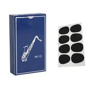 10 Unids/set Cañas De Saxofón Tenor Fuerza 2,5 Bb Para Saxofón Tenor Profesionales Principiantes Accesorios De Instrumentos De Viento De Madera (Color : Tenor sax reed set)