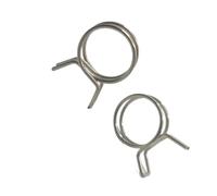 10 unids/set Clips de resorte de tubo de acero inoxidable 5mm-30mm abrazadera de manguera Universal Clips de tubo de combustible for motocicleta Scooter(10mm)